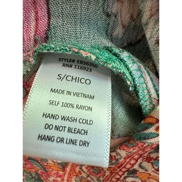 Size S Easel Los Angeles Paisely Floral Jumpsuit - Picture 8 of 8